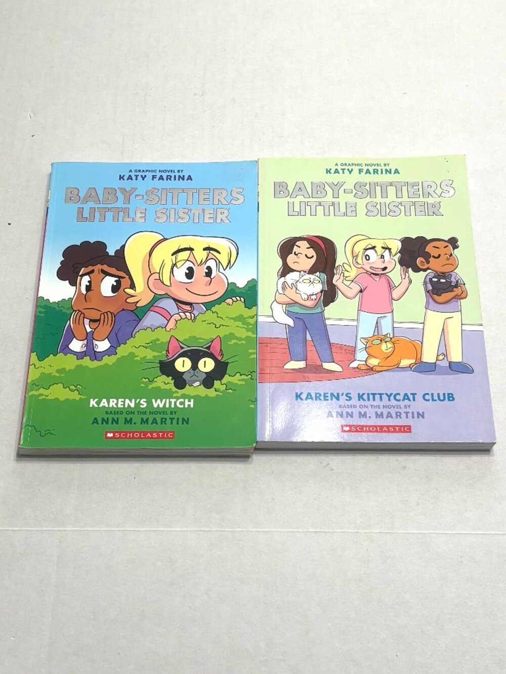 Baby-Sitters Little Sister Graphic Novels (Karen's Witch, Kittycat Club)